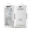 DKNY DKHCP15LLBNAET iPhone 15 Pro6.1 biały/white hardcase Liquid Glitter Big Logo